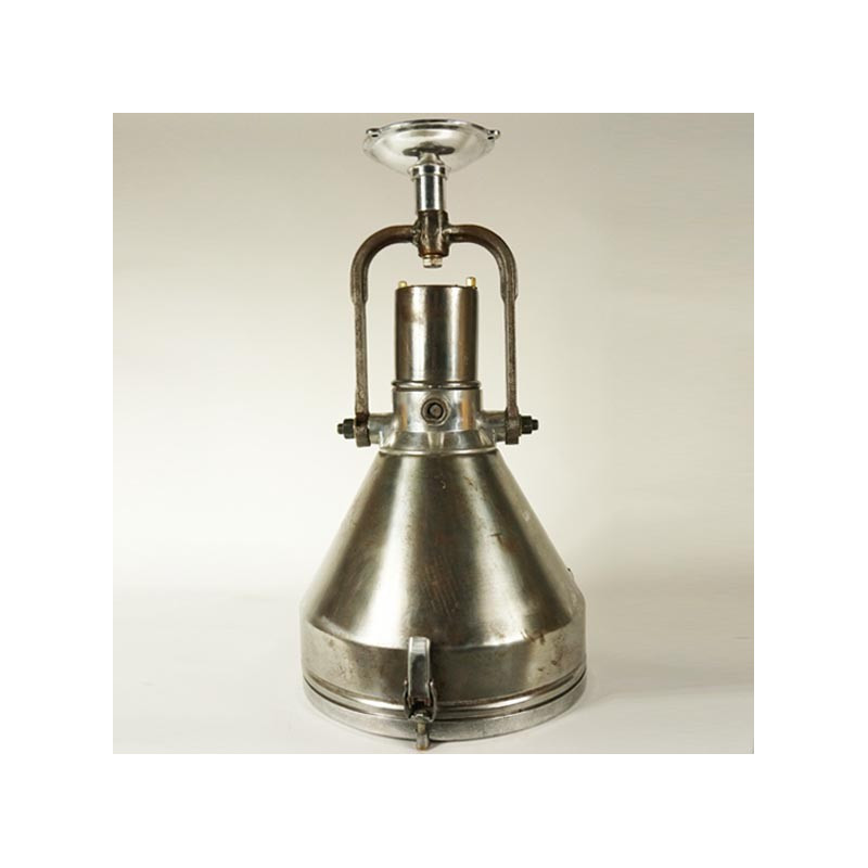 Conical iron ceiling searchlight