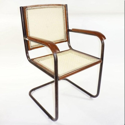 Vente de chaises en fer et cannage plastique