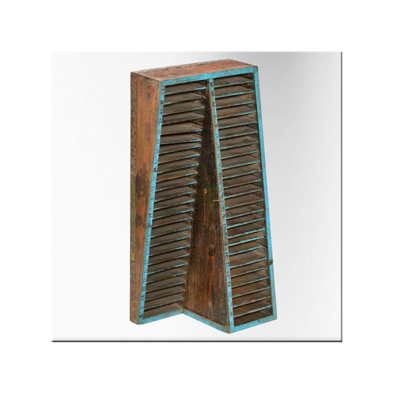 Wooden CD storage unit