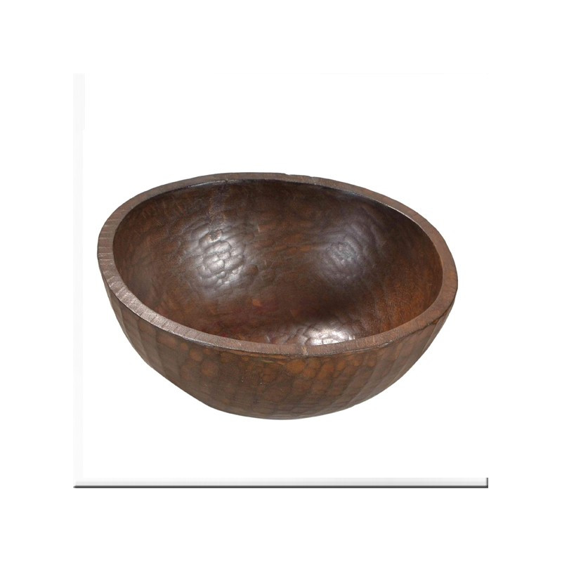 Round, concave Naga dish