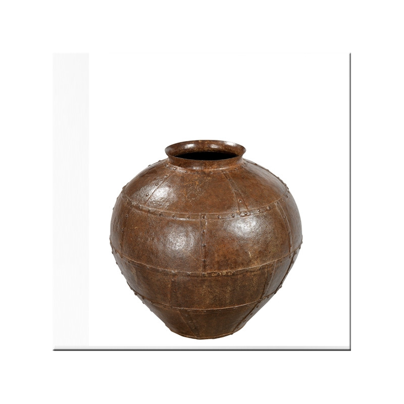 Riveted iron jar 18th century