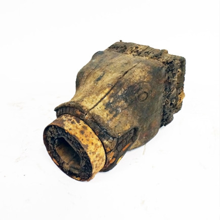 Tête de fontaine en bois