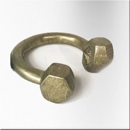 Bracelet en laiton, DJERMA. Niger.