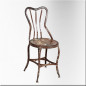 Chaise de jardin en fer