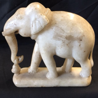 Petit sujet animalier en marbre blanc - 11 modèles