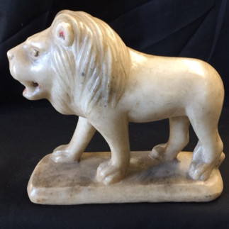 Petit sujet animalier en marbre blanc - 11 modèles