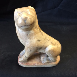 Petit sujet animalier en marbre blanc - 11 modèles