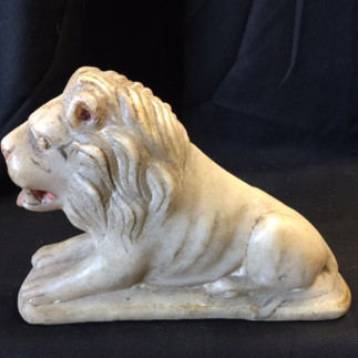 Petit sujet animalier en marbre blanc - 11 modèles