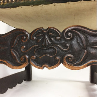 Fauteuil fribourgeois fin XVIIème S. (Suisse)