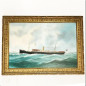 Oil on canvas Portrait of Annam by Edouard Adam
