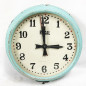 Wall blue lacquered clock (big size)