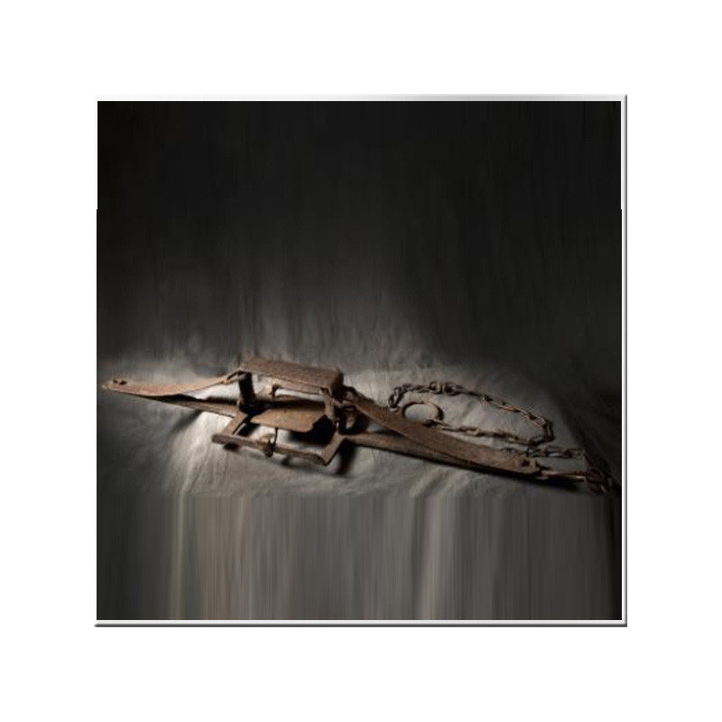 Wrought iron trap 18th century