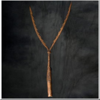 Fourche en fer forgé
