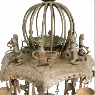 Lanterne en fer forgé