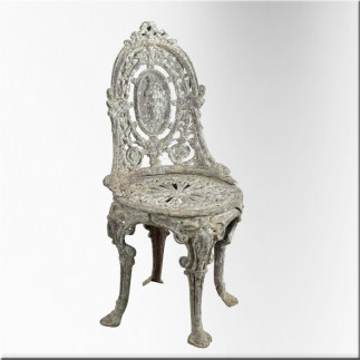 Chaise en fonte
