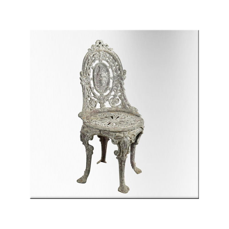Cast iron chair