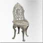 Cast iron chair