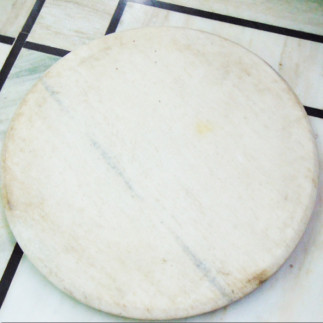 Dessous de plat en marbre blanc