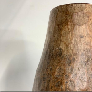 Tronc creusé en bois