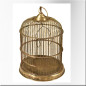 Brass bird cage