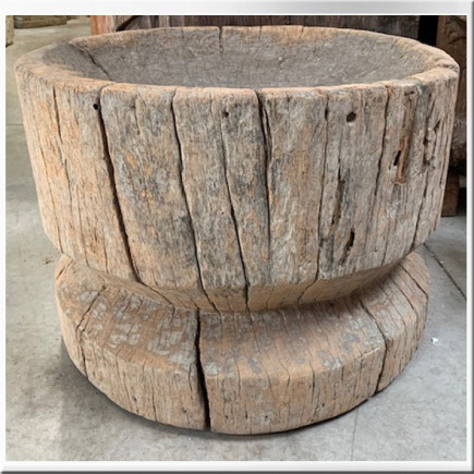 Mortier en bois (grand modèle)