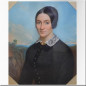 Pair of pastel portraits 19th century