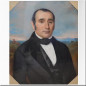 Pair of pastel portraits 19th century