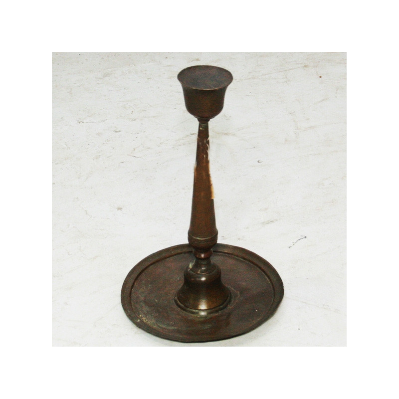 Brass candlestick  19th C.