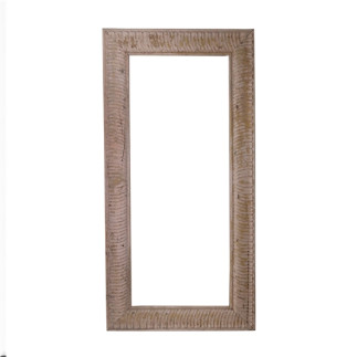 Cadre en bois laqué rectangulaire