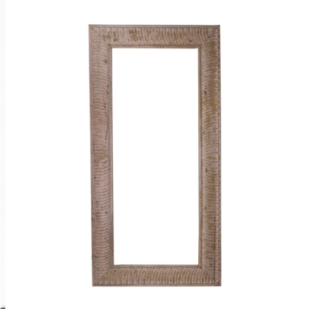 Cadre en bois laqué rectangulaire