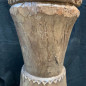 Mortier haut en bois monobloc