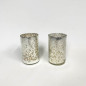 Verres (paire de) en verre eglomisé