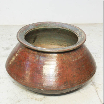 Chaudron en cuivre XIXème S.