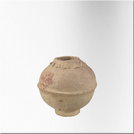 Cruche en papier maché