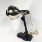 Bedside lamp in sheet metal and bakelite