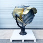 Brass search light on pallet