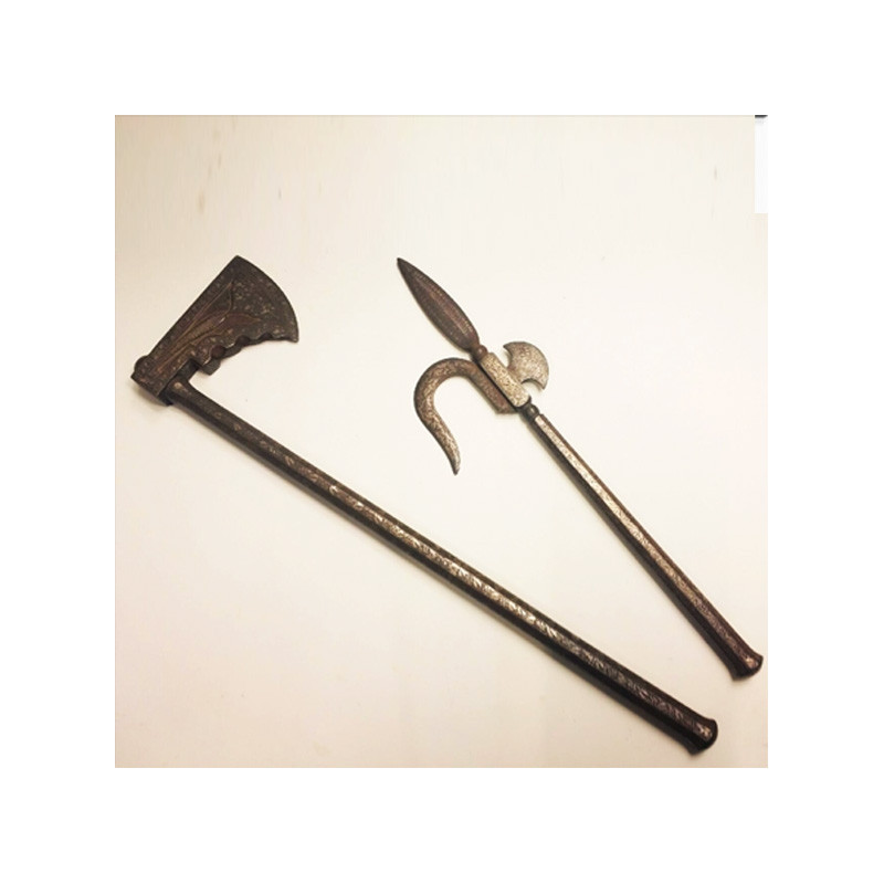 Iron ax and sting for elephant (Mughal)