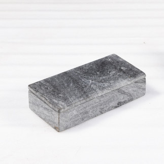 Boite rectangulaire en marbre gris
