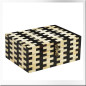 Coffret en bois et os de chameau