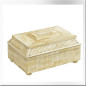 Coffret en bois et os de chameau