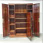 Rosewood-veneered cabinet from the "Art Deco" period and style