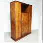 Rosewood-veneered cabinet from the "Art Deco" period and style