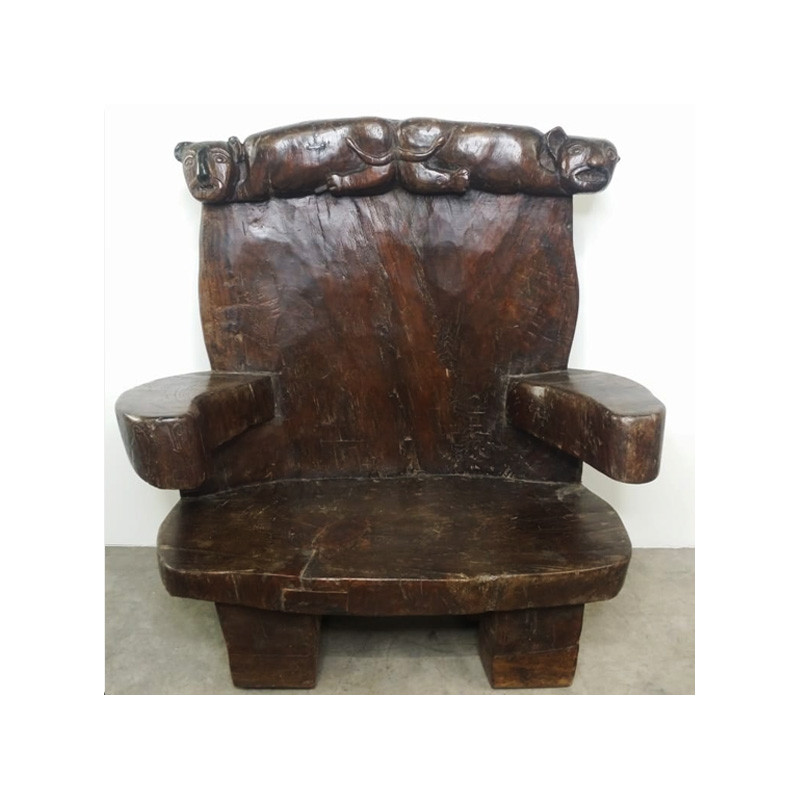 Fauteuil de chefferie Naga