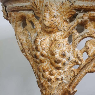 Table de jardin en fonte