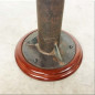Brass searching lamp on iron base (very big size)