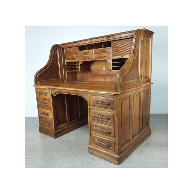 American-Style Officer’s Desk in Walnut