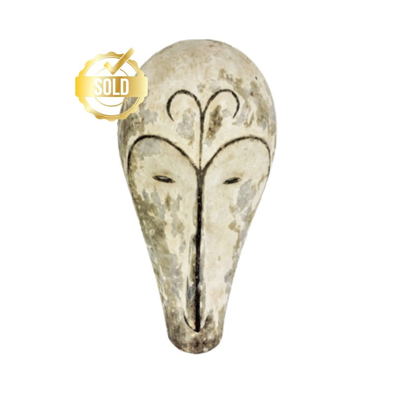 Masque Fang en bois Gabon