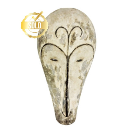 Masque Fang en bois