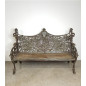 Banc en fonte et teck