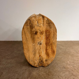 Poulie en bois à 3 réas